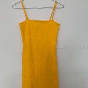Bodycon Yellow Dress - Brand New